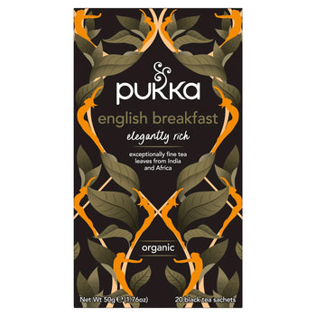 Pukka Organic Elegant English Breakfast Té en bolsitas 20 por paquete 