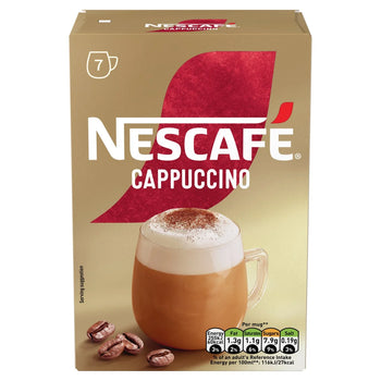 Nescafe Gold Cappuccino Coffee Café Instantáneo 8 Sobres 