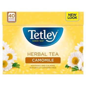 Sacs à thé Tetley Camomile 40 par paquet