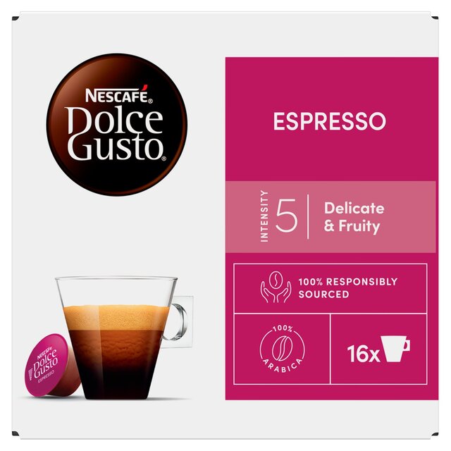 Nescafe Dolce Gusto Espresso Pods 16 por paquete 