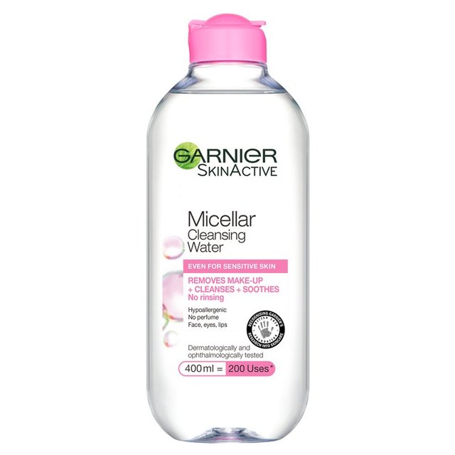 Garnier micellaire nettoyant la peau sensible à l'eau 400 ml