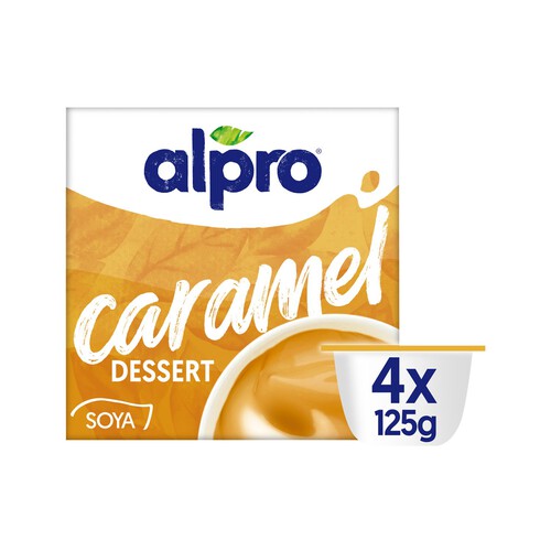 Alpro Karamell Soja Dessert 4 x 125 g