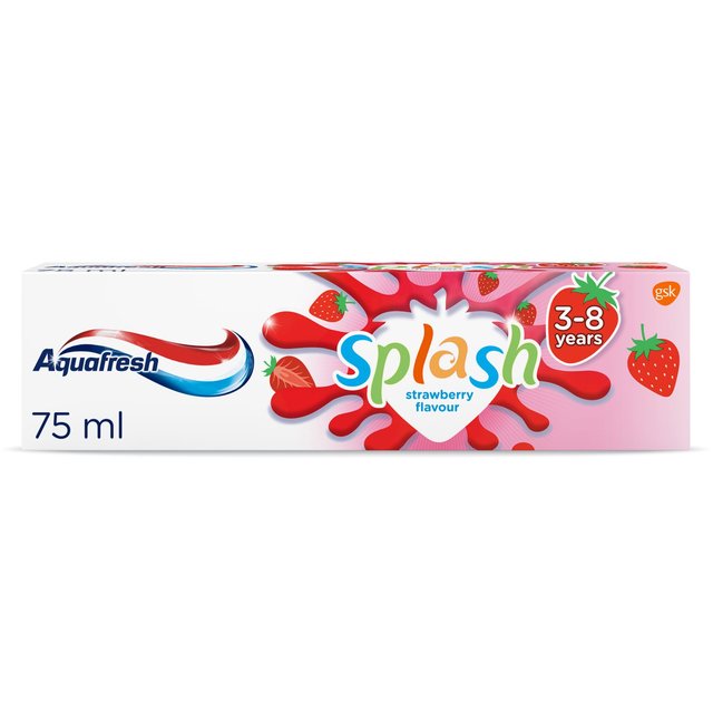 Aquafresh Kids Splash Strawberry Dillypaste 75 ml