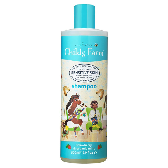 Childs Farm Kids Strawberry & Bio Mint Shampoo 500ml