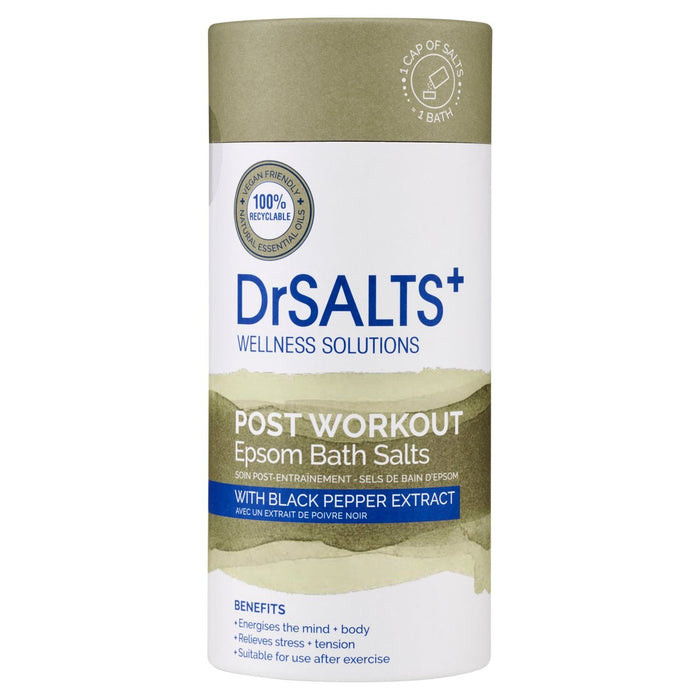 DR SATS + POST WROWout Epsom Salts 750G