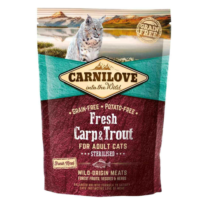 Carnilove Carpa fresca y trucha para adultos Cat Food 400G