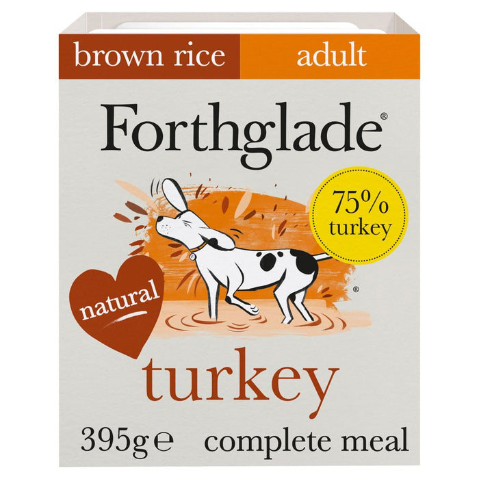 Turquie adulte complète avec du riz brun et des légumes 395g