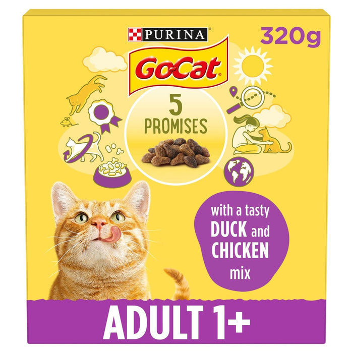 Poulet et canard Duck Aliments pour chats 320G