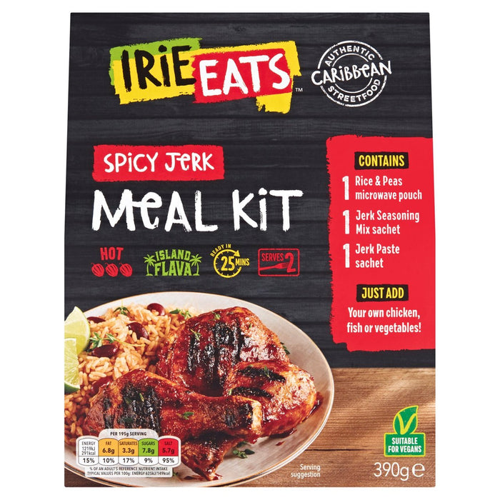 Irie isst würziges Ruck Meal Kit 390g