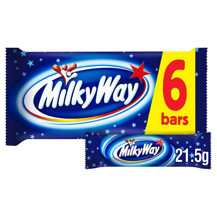 Milky Way Chocolate Bar Multipack 6 x 21,5g